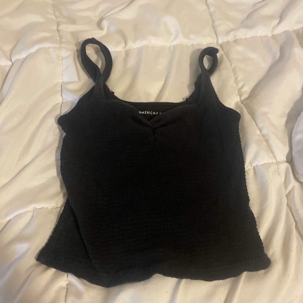 American Apparel Black Camisole Top